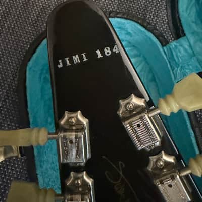Gibson Custom Shop "Inspired By" Jimi Hendrix Psychedelic Flying V 2006 - Psychedelic Black image 7