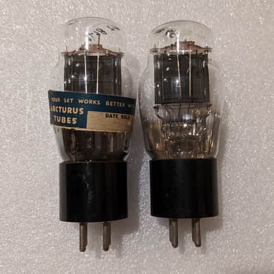 Type 45 Matched Pair Raytheon Tubes Strong Testing #45 TV7 Test image 5