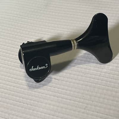 1980's MIJ Charvel Jackson Model Series 4 In Line GOTOH Black Bass Guitar Tuners Tuning Pegs image 5