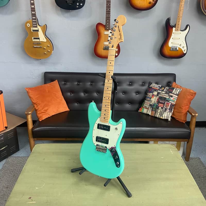 Fender Player Mustang 90 2020 - 2024 - Seafoam Green image 1