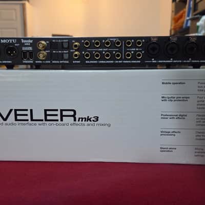 MOTU Traveler MK3 Firewire Audio Interface - Original Box & Extras image 2