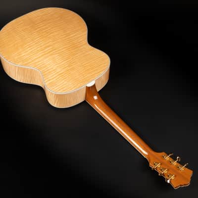 2023 Guild USA F-55E Maple - Natural | All Solid USA Jumbo Acoustic Guitar L.R. Baggs Anthem Pickup Arched Back | CoA OHSC image 14