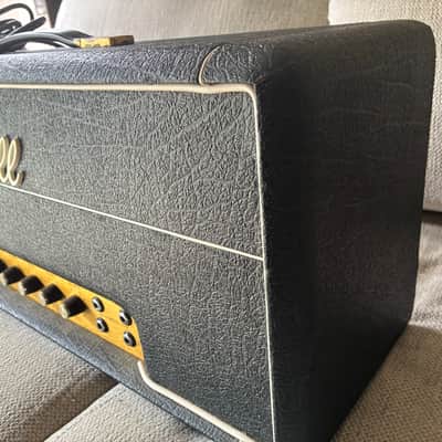 Marshall JMP 1987 2-Channel 50-Watt Guitar Amp Head 1967 - 1975 - Black image 3