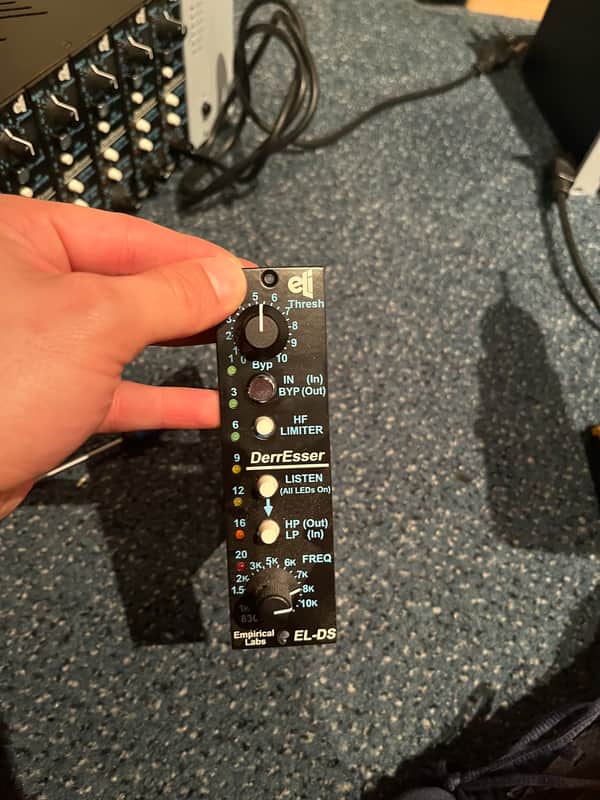 Empirical Labs EL-DS DerrEsser 500 Series De-Esser Module 2010s - Black image 1