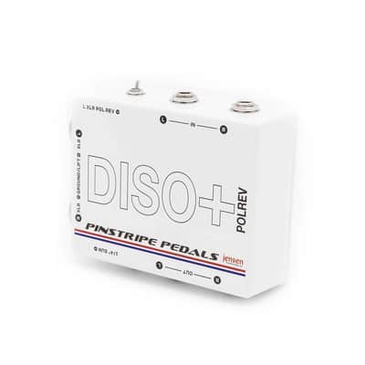 Pinstripe DISO+ POLREV Stereo Line Isolator, w/XLR Polarity Reverse Switch image 3