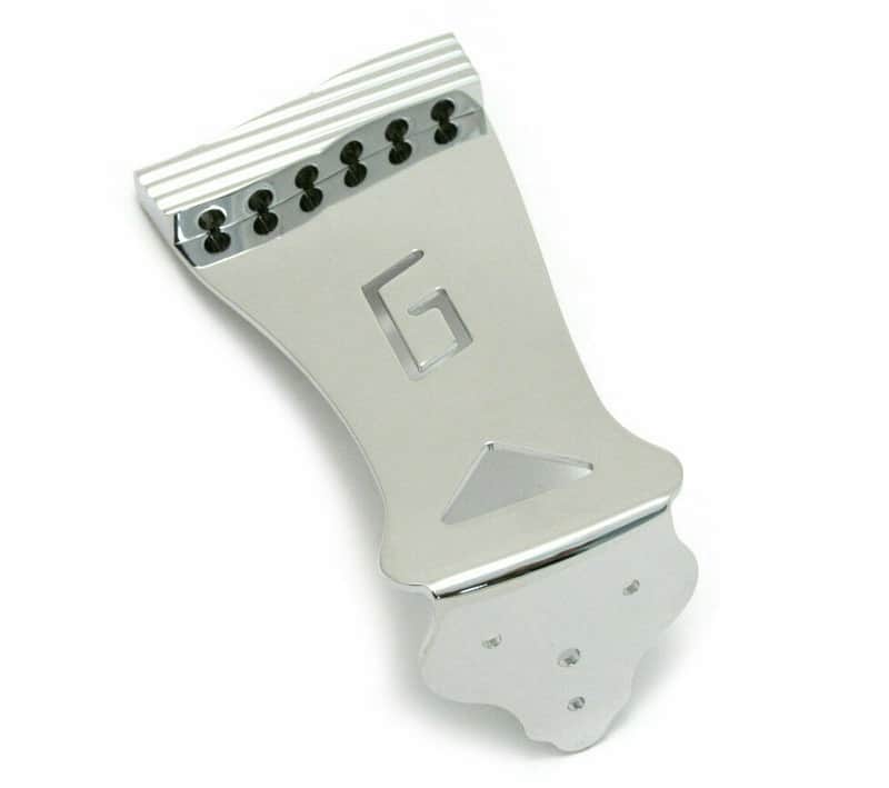 Genuine Gretsch Electromatic Hollow Body G Logo Guitar CHROME Tailpiece image 1