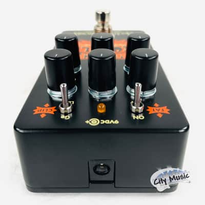 Used Electro-Harmonix EHX Bender Royale Germanium Fuzz Guitar Pedal Black ♫ image 5