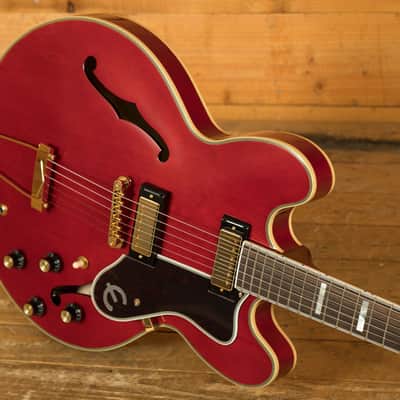 Epiphone Masterbilt Gem Archer Sheraton - Cherry Red image 5