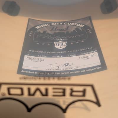 Pearl Music City Custom Reference One - Black Onyx Sparkle image 3