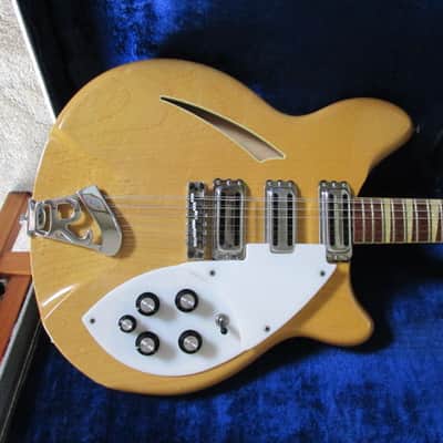 1968 Vintage Rickenbacker 370-12 Mapleglo Finish Feb/68 image 6