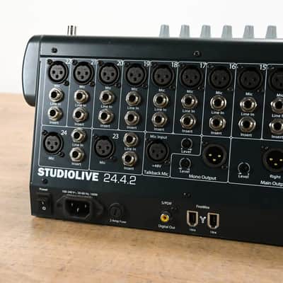 PreSonus StudioLive 24.4.2 24-Channel Digital Audio Mixer CG015C7 imagen 11