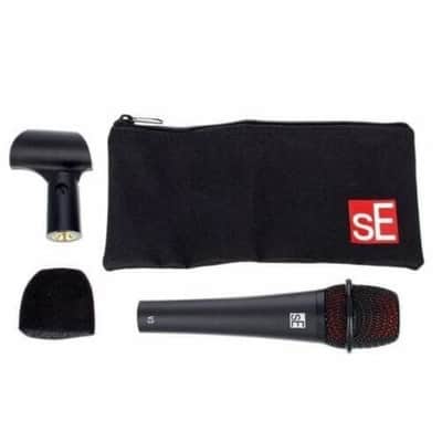 sE Electronics V3 Dynamic Vocal / instrument Microphone with carrying pouch (All Metal design) image 4