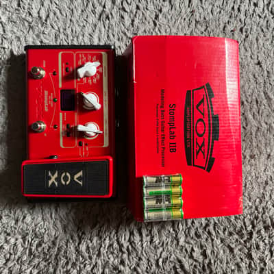 Vox SL2B StompLab IIB Modeling Bass Processor - Red image 2