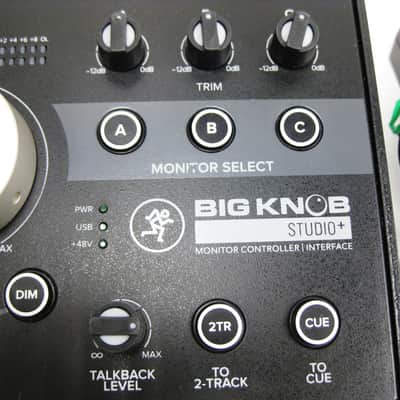 Mackie Big Knob Studio+ Monitor Controller / Interface AS-IS image 2