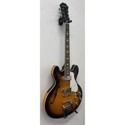 Epiphone Casino VS Bigsby Hollowbody Electric Guitar in Vintage Sunburst Pre-Owned image 3