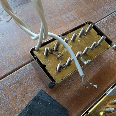 Gretsch Filtertron Humbucker Guitar Pickup Set Nickel Excellent Condition image 11