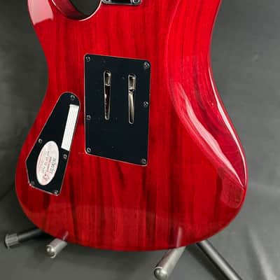 Schecter Synyster Standard Plus Electric Guitar Transparent Deep Red Finish imagen 12