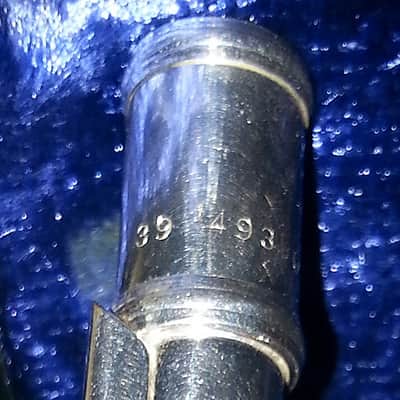1958 Artley Piccolo with cleaning rod and case image 5
