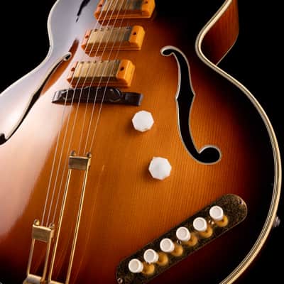 Pre-Owned 1951 Epiphone Zephyr Emperor Regent Hollowbody Sunburst image 6