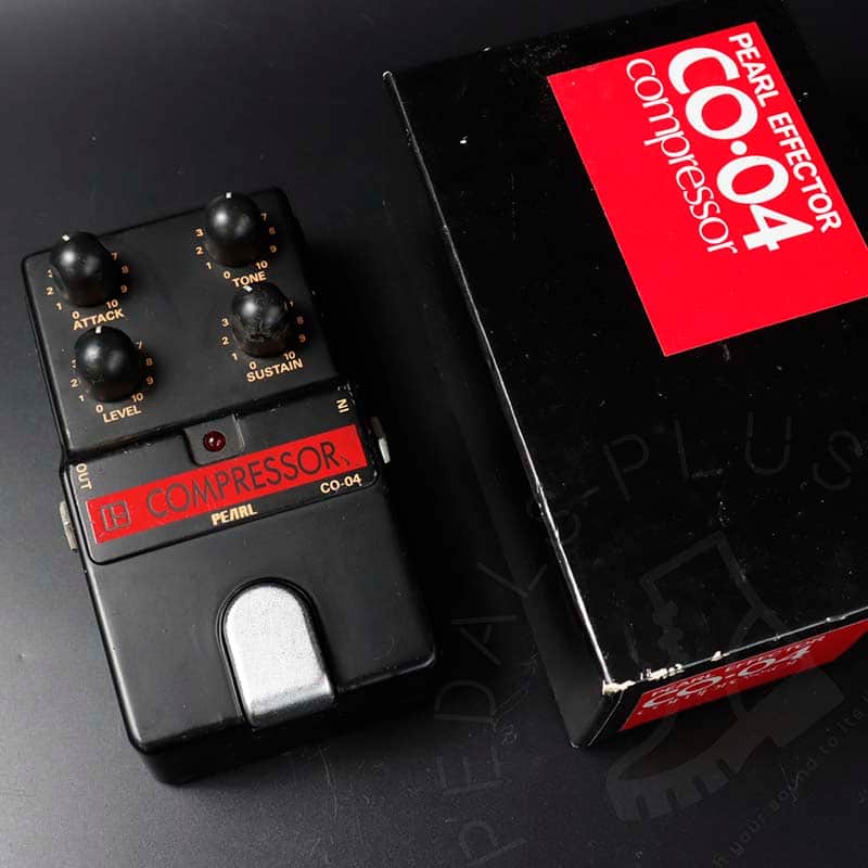 Pearl CO-04 Compressor 1980s - Black w/ original box image 1