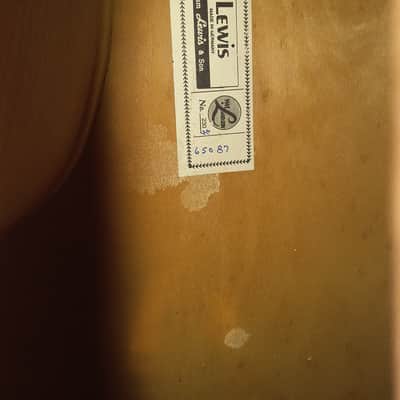 Lewis & Sons model 230 3/4 upright bass Germany image 2