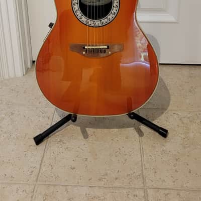 Vintage 1974 Ovation Model 1121-4 Round Bowl Balladeer Acoustic