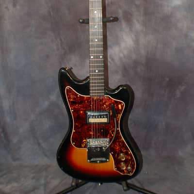 1968 Supro by Valco Sunburst Lexington Model S625 Single Valco Pickup Pro Setup New Gigbag image 1