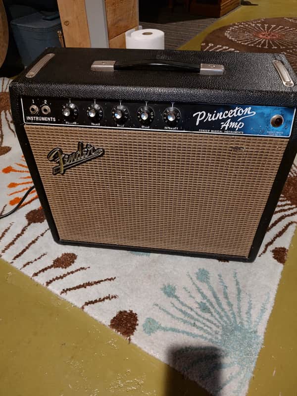 Vintage Fender Princeton Amp AA964 image 1