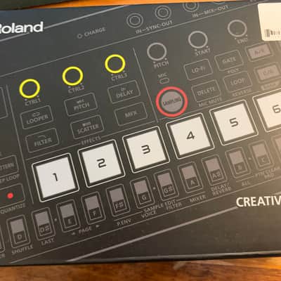 Roland P-6 AIRA Creative Sampler 2024 - Present - Black image 2