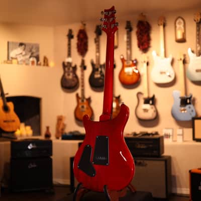 PRS SE Custom 24-08 Electric Guitar - Charcoal Cherry Burst 5785 image 12