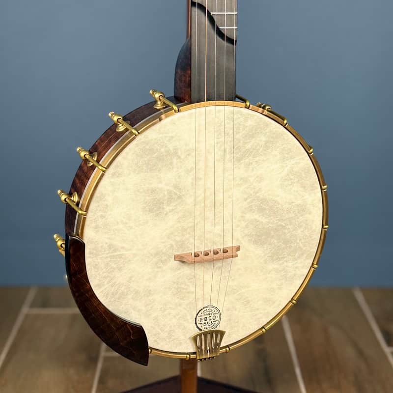 Custom Pisgah 12" Wonder 5 String Banjo with Maple armrest image 1