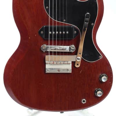 1963 Gibson SG Les Paul Junior cherry red image 2