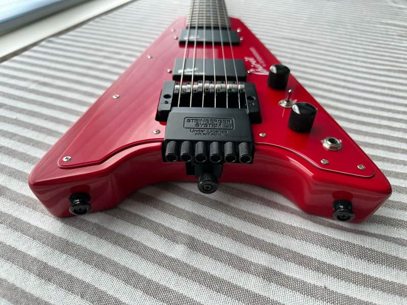 Steinberger SPIRIT GP-2R headless guitar, vintage Mini-V | Reverb