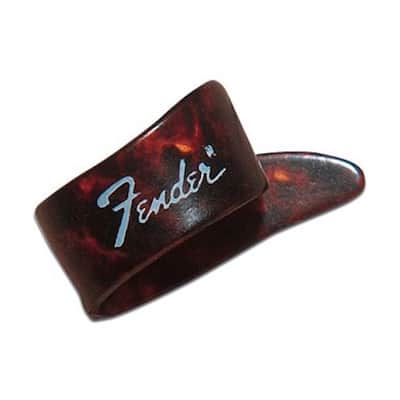 Fender Guitar THUMB PICKS Classic Celluloid, Tortoise Shell - LARGE (3-Pack) image 3