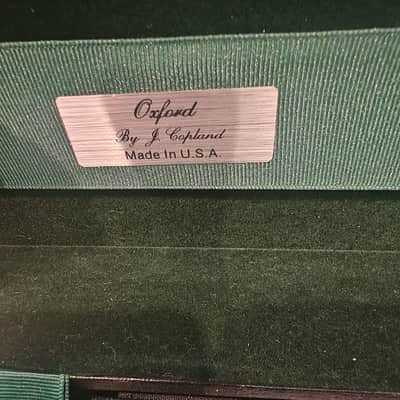 4/4 Violin Case J Copland Oxford Green Interior image 4