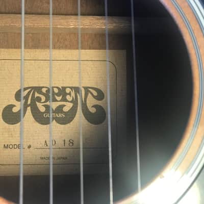 Vintage Aspen AD 18 Dreadnought Acoustic Guitar - 1970's. Sale Benefits Music Education Nonprofit! image 13