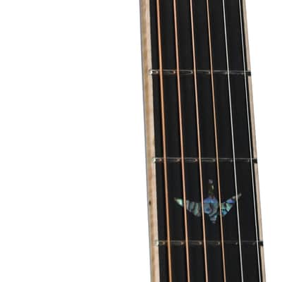 PRS SE A60E Grand Auditorium Acoustic-Electric Guitar, Solid Spruce Top, Cobalt Blue Burst image 4