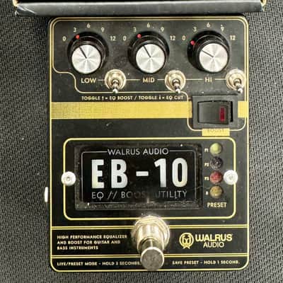 Used Walrus Audio EB-10 Preamp/EQ/Boost w/Box TFW3167 image 3