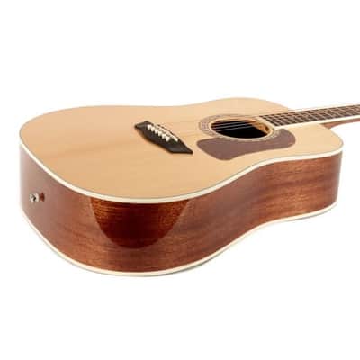Washburn Washburn HD10S-O Heritage 10 Series Dreadnought Acoustic Guitar image 6