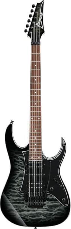 Ibanez Ibanez RG450QMBTGB Electric Guitar-Transparent Gray Burst image 1