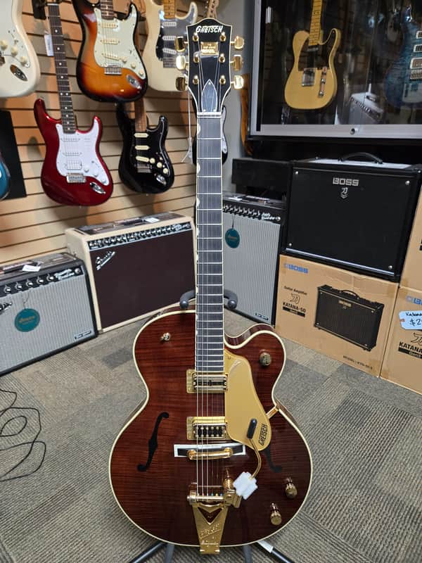 Gretsch G6122T-59 Vintage Select Edition '59 Chet Atkins® Country Gentleman® Hollow Body with Bigsby® 2024 - Walnut Stain Lacquer image 1