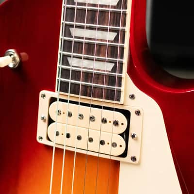 Gibson Les Paul Studio Double Trouble Electric Guitar - Cherry Sunburst with Gig Bag image 8