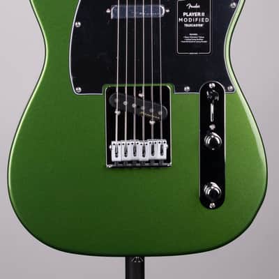 Fender Player II Modified Telecaster Electric Guitar - Harvest Green Metallic, Rosewood Fingerboard image 1