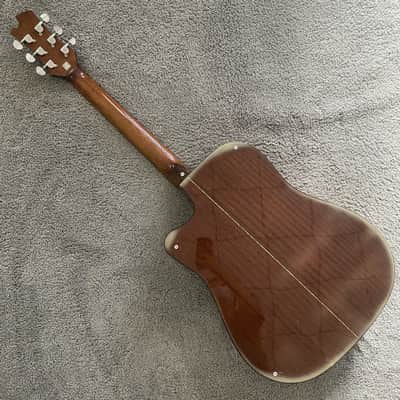 Xavier Dreadnought Style Acoustic Guitar, Spruce Wood Top Body, Mahogany Neck image 11