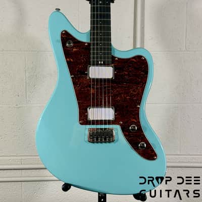 Balaguer 10th Anniversary Growler Classic Electric Guitar w/ Case - Sky Blue Gloss image 1