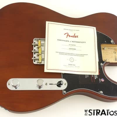 American Performer Fender Timber Telecaster Tele LOADED BODY, Sassafras Mocha image 2