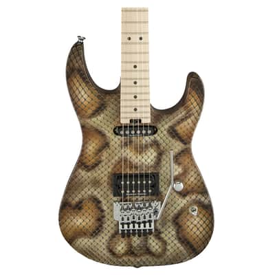 Used Charvel Warren DeMartini Signature Electric Guitar - Snake Skin image 1