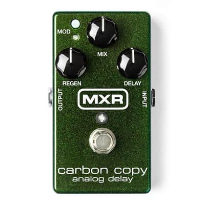 Dunlop MXR M169 Carbon Copy Analog Delay Guitar Effects Pedal, Green image 1