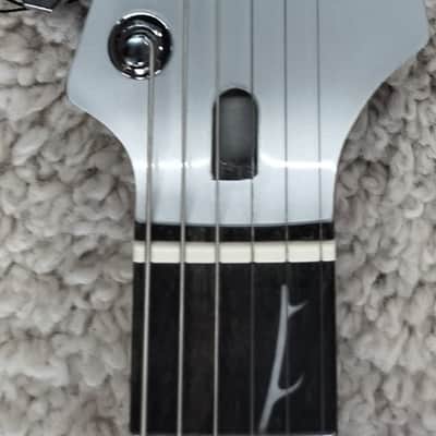 Mint Ibanez Model TOD10 Tim Henson Signature Electric Guitar, Classic Silver w/Bag image 5