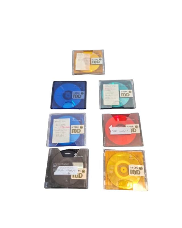 TDk MD 80 - Multi-Coloured X7 – Cassette Tape - Good image 1